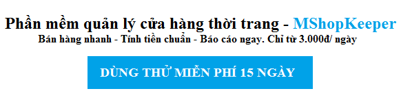 phần mềm quản lý bán hàng