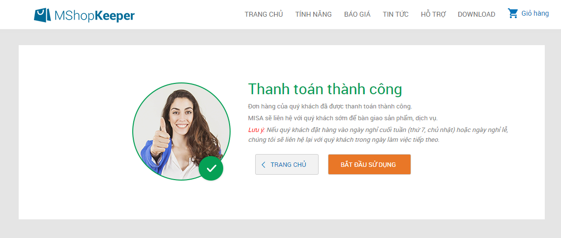 Khai báo các thông tin thẻ ATM dùng để thanh toán