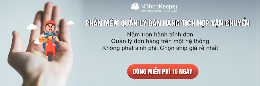 phần mềm quản lý bán hàng hết nối giao hàng