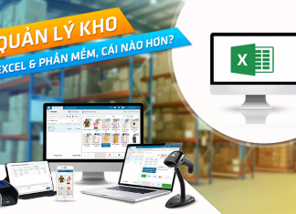 Quản lý kho bàng phần mềm và excel, chọn cái nào hơn?