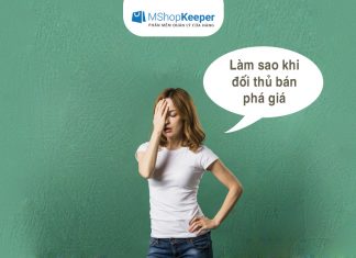 Chủ shop đối phó thế nào với mức giá rẻ người bán hàng online đưa ra?