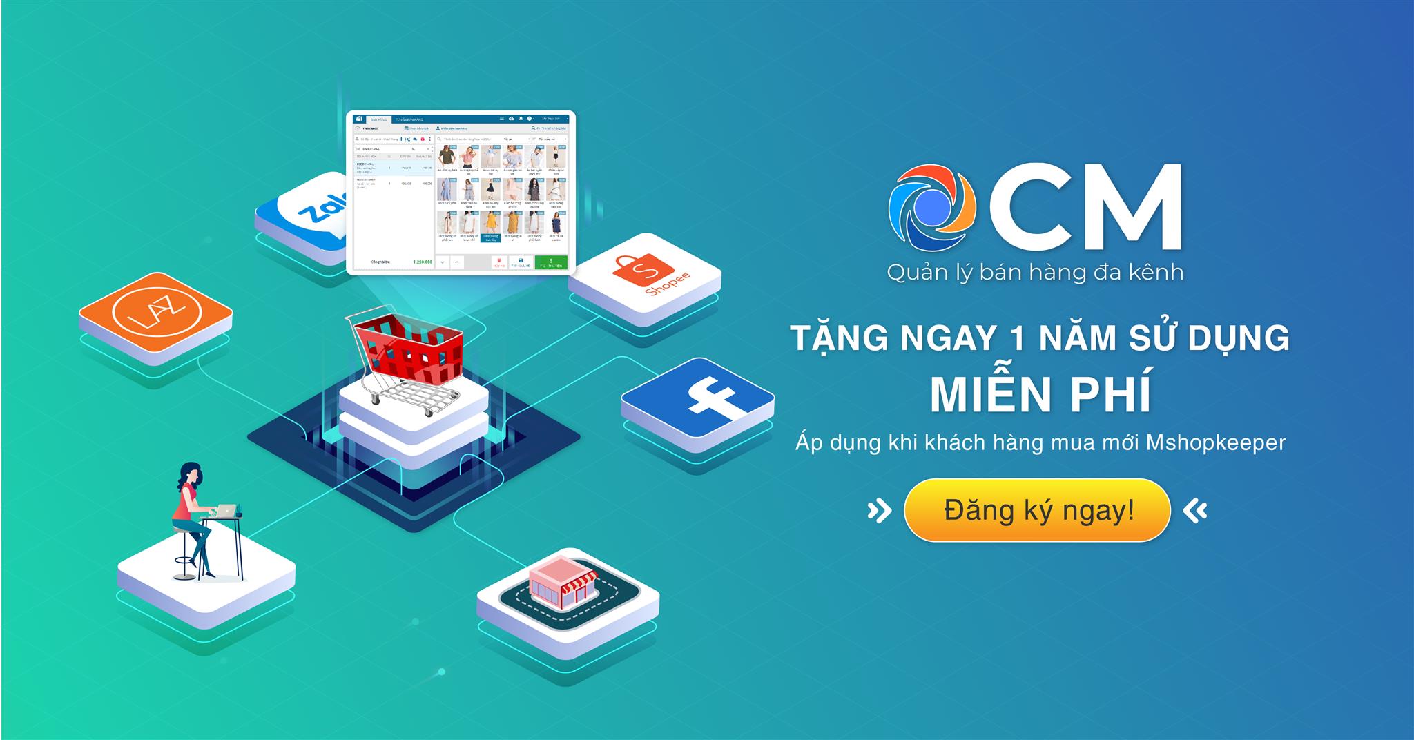 Phần mềm quản lý bán hàng đa kênh OCM