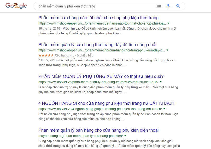 tăng thứ hạng website trên tìm kiếm Google 