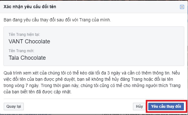 đổi tên page trên 200 like 