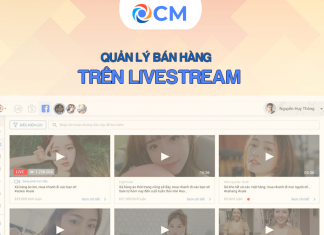 Quản lý bán hàng trên Livestream thật đơn giản