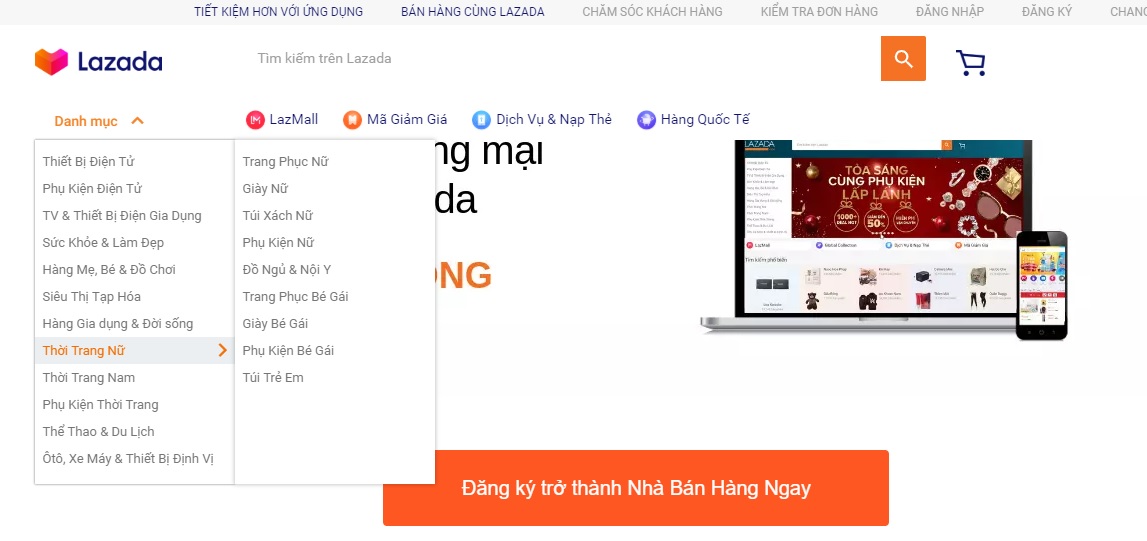 nên bán hàng trên Lazada 