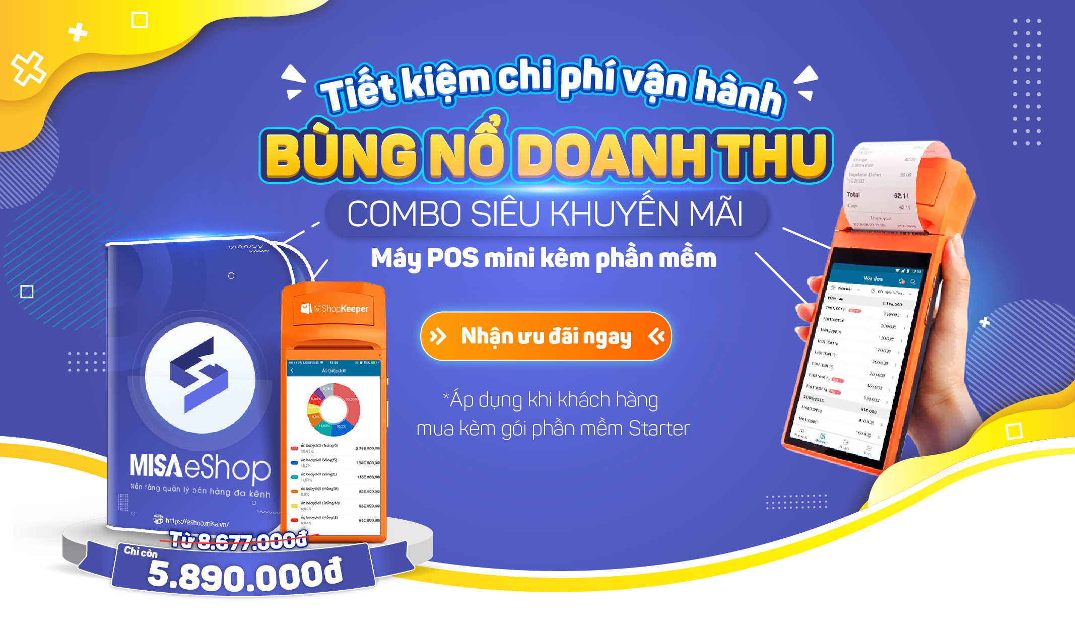 MISA eShop - Nền tảng phần mềm quản lý bán hàng đa kênh