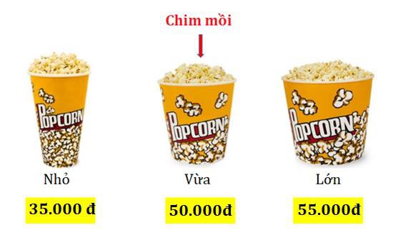 thủ thuật tâm lý dựa trên "chim mồi"