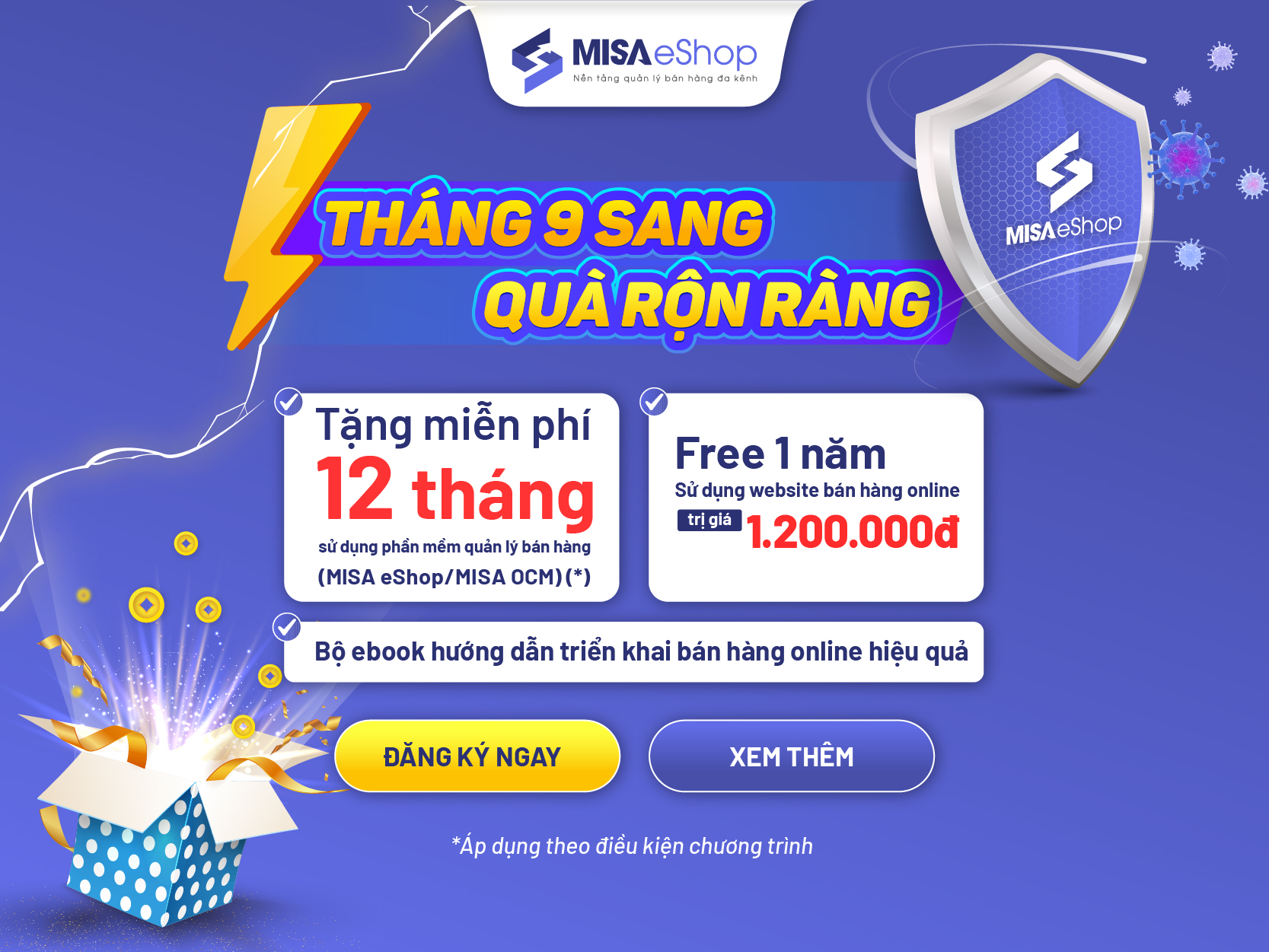 MISA eShop - Nền tảng phần mềm quản lý bán hàng đa kênh