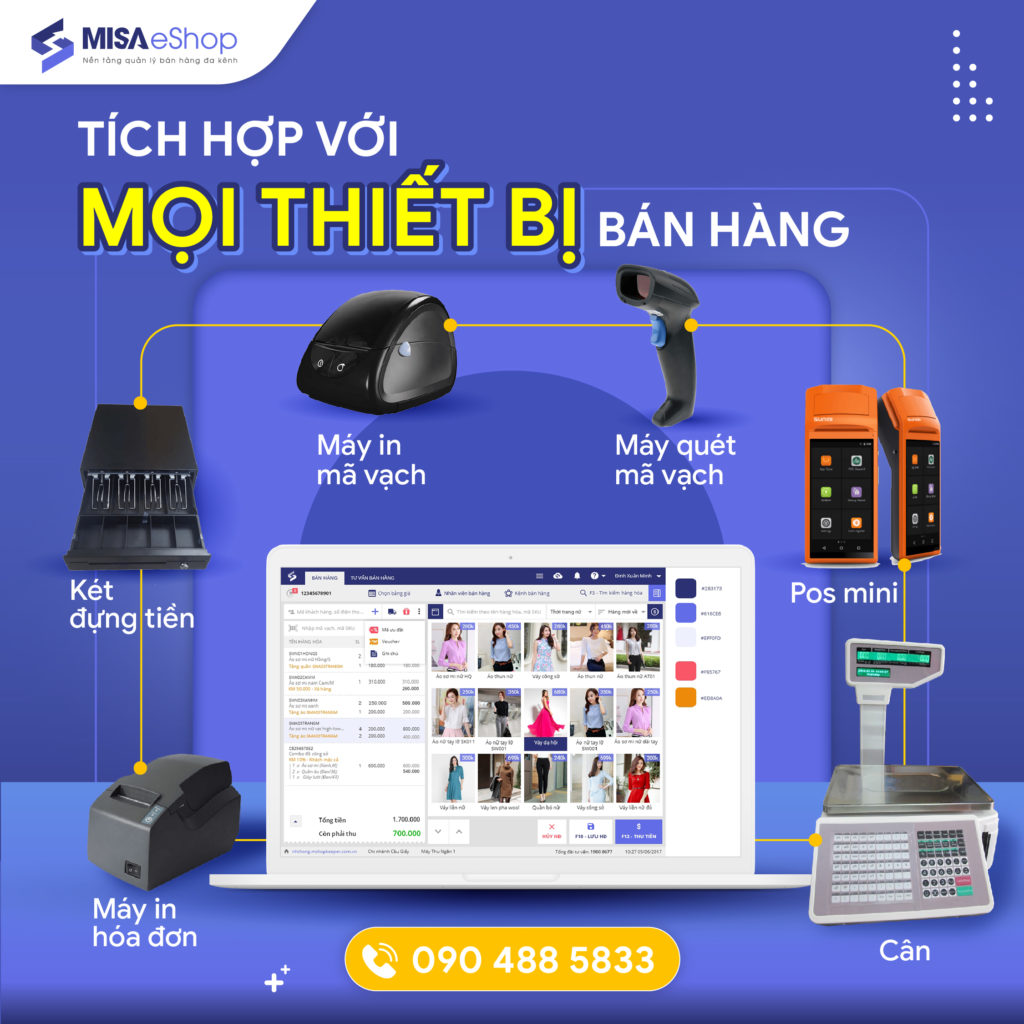 Phần mềm tích hợp trên nhiều thiết bị