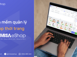 Phần mềm quản lý shop thời trang MISA eShop