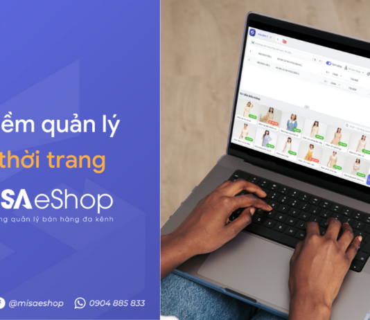 Phần mềm quản lý shop thời trang MISA eShop