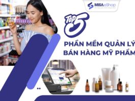 Phần mềm quản lý bán hàng mỹ phẩm