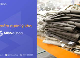 Phần mềm quản lý kho MISA eShop