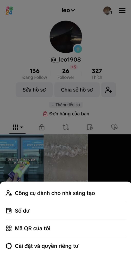 Cách nạp xu TikTok