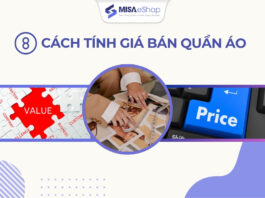 Cách tính giá bán quần áo