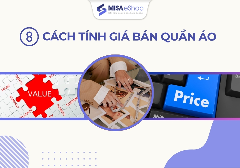 Cách tính giá bán quần áo